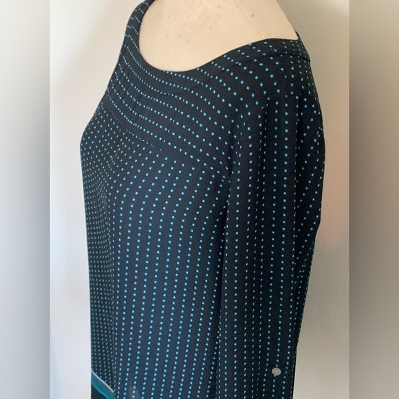 LOFT Semi Sheer Career Summer Blouse Top Lightweight EUC Sz S - Picture 11 of 16